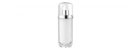 Bottiglia per lozione ovale in acrilico 120ml - Confezione VB2-120 Lily Melody